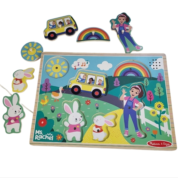 Ms. Rachel™ Wooden Song Puzzle – 6 Pieces - Picture 1 of 2